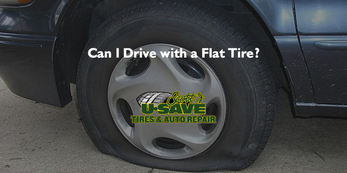 Can I Drive with a Flat Tire?